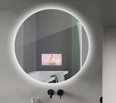 Fitbathmirrorのバックライト付き化粧台スマートミラーの最高のデザイン